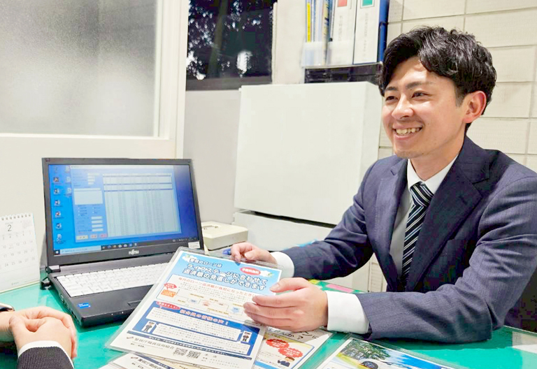 先輩インタビュー写真